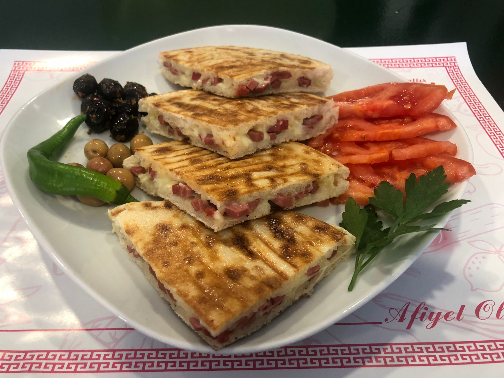 BAZLAMA KARIŞIK TOST