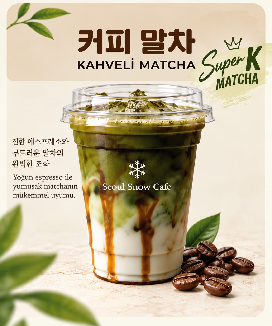 Süper K-Matcha Sıcak(Hot)